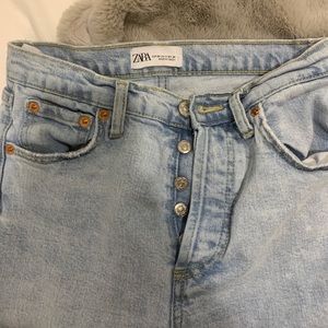 Zara light wash jeans